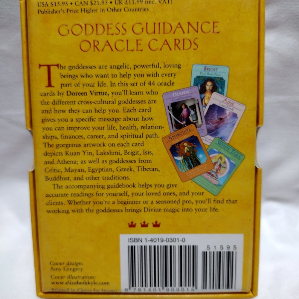 Goddess Guidance Oracle Cards - Picture 4 of 11
